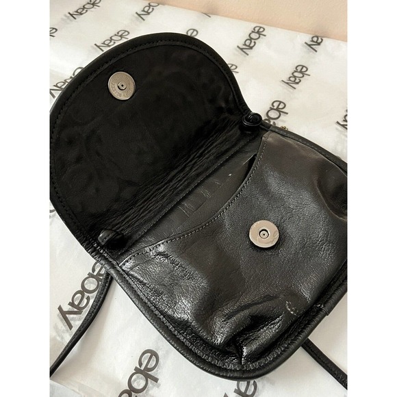 TURTLE RIDGE Small Purse Leather Hand Tooled Crossbody/Shoulder Bag Brown - Picture 6 of 8